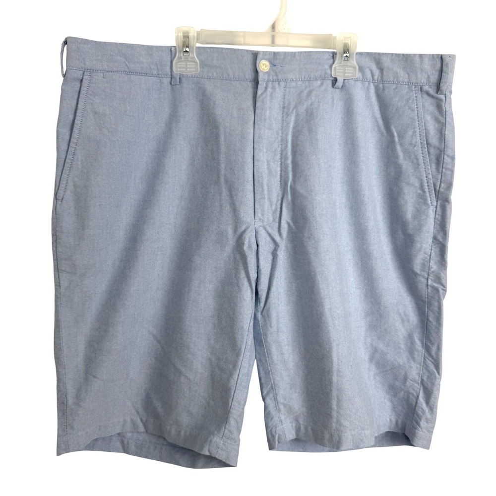 Polo Ralph Lauren Preston Shorts 40 Blue Oxford Cotton Preppy Classic Summer
